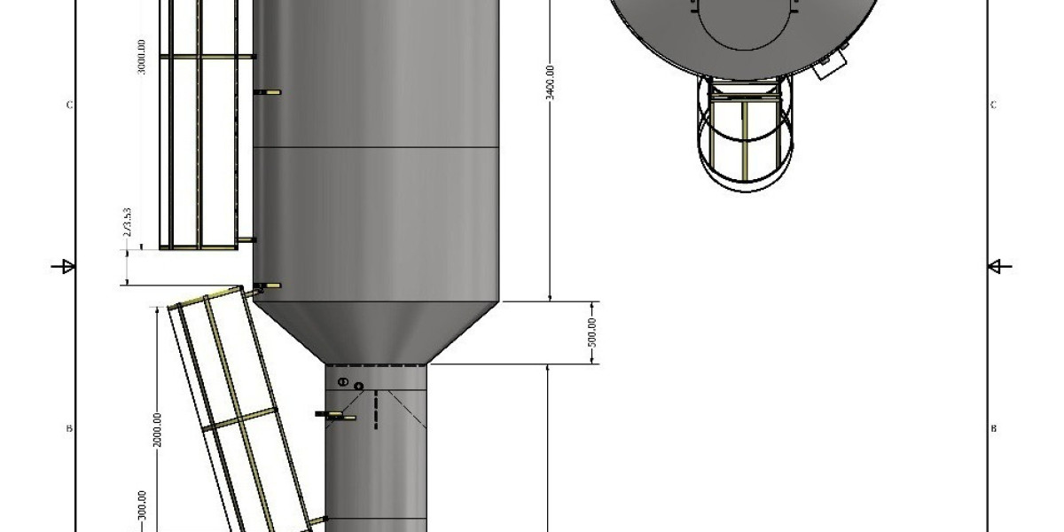 Multi-Column Elevated Storage Tank