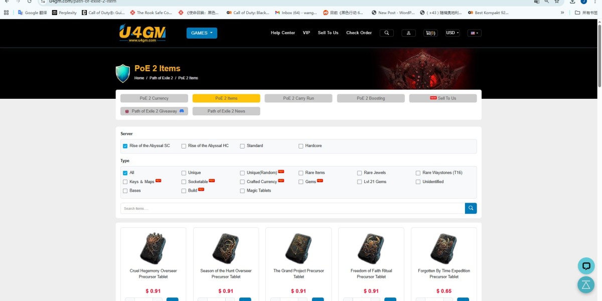 Why Players Choose Path of Exile 2 Currency and Items from U4GM