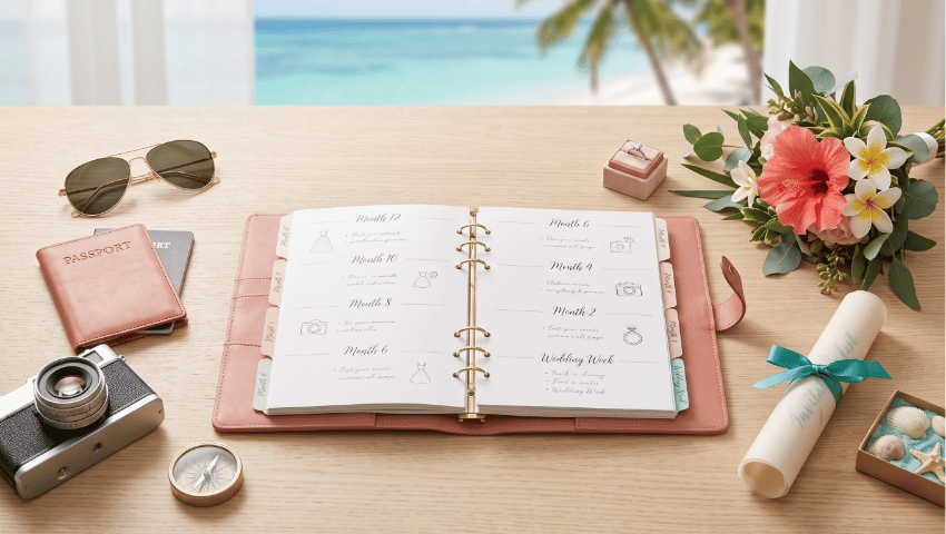 Destination Wedding Checklist: Month-by-Month Planning Timeline