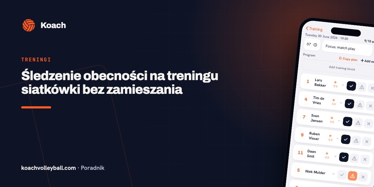 From Match Stats to Better Practices: a Guide for Volleyball Coaches in Poland