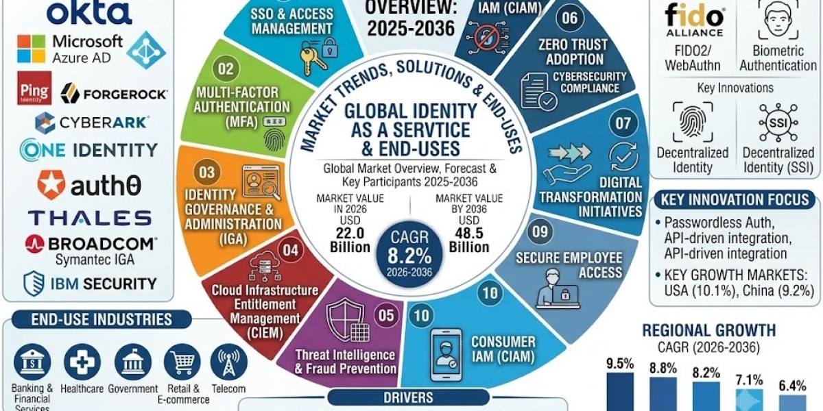Identity As A Service Market Growth Supported by Zero Trust Security
